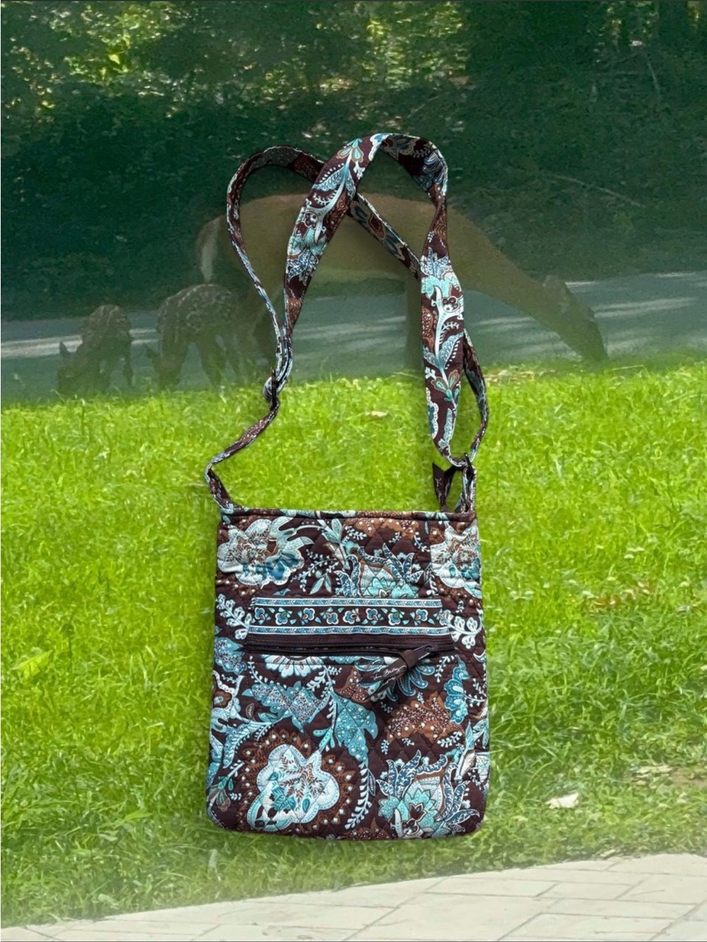 Vera Bradley Crossbody Java Blue Bag